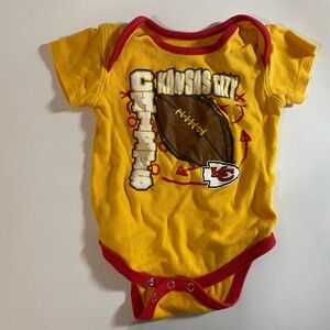 KC Chiefs onesie